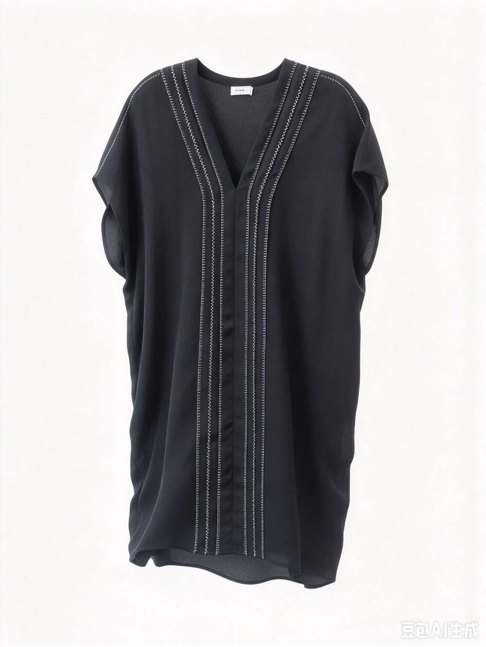 Vince black tunic dress